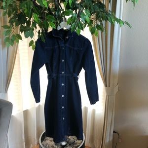 Denim Midi Jacket/Dress